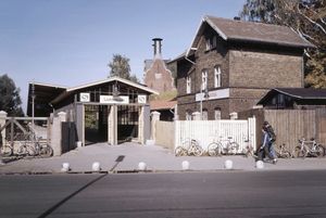 종착역 시절의 리히텐라데역 모습 (1986년)