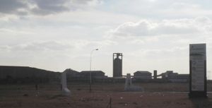 R30에 있는 하모니 골드 광산 갱구