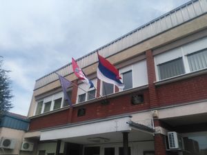 1991년 5월 사건의 중심지인 시청 건물, 2021년 4월 모습