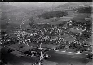 m}} 상공에서 촬영한 보르프 항공 사진 (1925년)