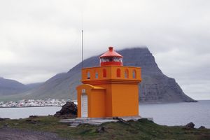 Óshólaviti라고 명명된 볼룽가르비크 등대