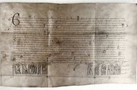 모슈트레에 쓰인 트르트코 1세 코트로마니치의 칙령