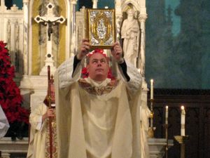 2008년 잭슨, 미시시피에 있는 성 베드로 사도 대성당에서의 자정 미사