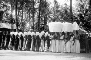 Sawitto 통치자의 장례식, 1930년대