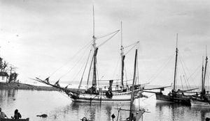 20세기 초 서술라웨시의 부기스 선박