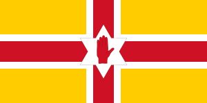 1990년대 영국 정부가 비공식적으로 고안한 북아일랜드 국기 제안