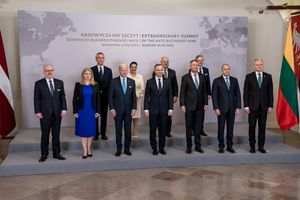 2023년 2월 22일 폴란드 바르샤바에서 열린 부쿠레슈티 나인(B9) 국가 정상 회담