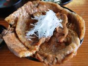 토카치 지방의 돼지덮밥의 일례