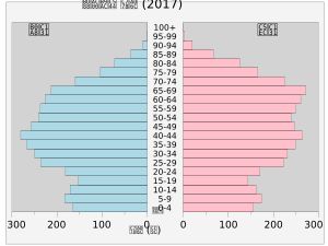 2017년 불가리아 인구 피라미드