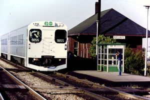 GO역의 원래 부지였던 역사적인 GTR 건물