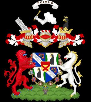 러시아 브루스 백작 가문의 문장