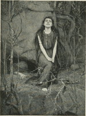 헨리 메이넬 림의 멀린과 비비안 (1895)