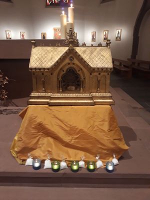 스트라스부르 구 성 베드로 교회의 성 브리지다 성유물함