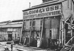 1877년 블롬 & 포스 조선소