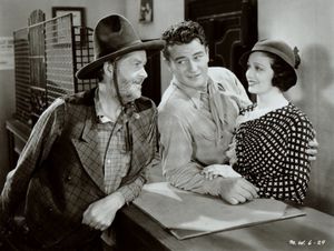 영화 속 조지 '개비' 헤이즈, 존 웨인, 엘리노어 헌트