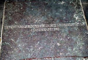 비르예르와 마르타의 링스테드 묘비 상세 사진