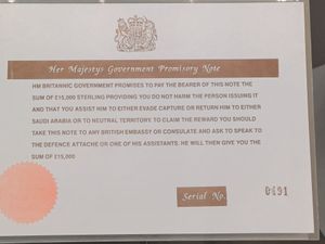 1991년 걸프전 당시 영국 공군 조종사에게 발급된 블러드 칫