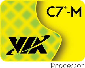 VIA C7-M 모바일 프로세서 로고