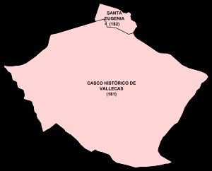 비야데바예카스 구의 행정 구역