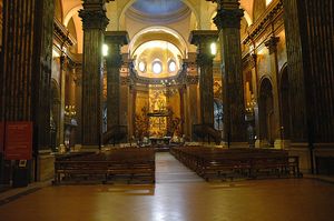 비크 대성당 내부, 세르의 그림과 배들