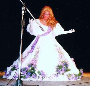 빌라스, 크리스찬 디올 크리놀린 착용