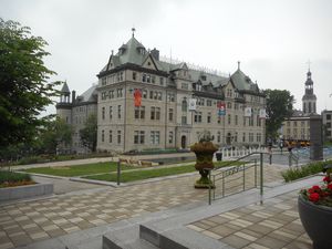 1896년에 세워진 퀘벡 시청.
