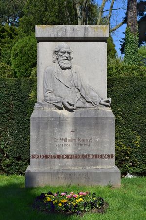 빈 중앙 묘지에 있는 빌헬름 킨츨의 묘