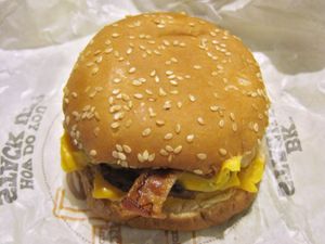 BK 더블 스태커 샌드위치