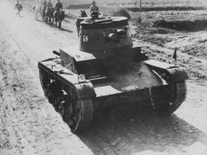 중국군에서 운용된 빅커스 Mk.E B형 전차