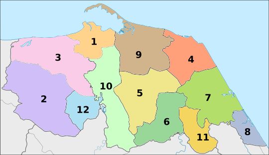 빠따니 주의 암푸 지도
