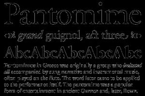 폰트샵에서 제작한 사본 넥스트 글꼴 서체 견본. 다양한 굵기와 스타일 변형을 보여준다.