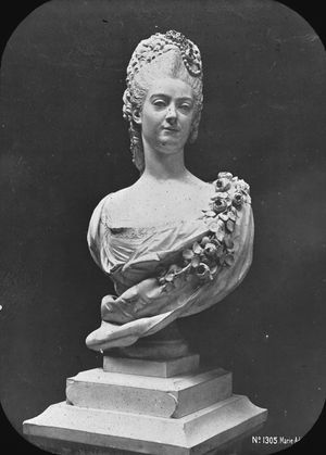 앙투안 쿠아즈보가 제작한 마리 아델라이드의 흉상