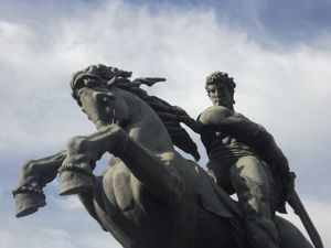 다비트와 그의 말 쿠르쿠크 잘랄