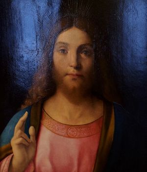 조반니 벨리니, 축복하는 그리스도 (1480–1530년경) 국립 고대 미술관 디 바르베리니 궁전, 로마 (라치오, 이탈리아)