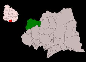 산타루시아 지방 자치체 위치 지도