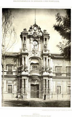 1892년 사진, 정면 입구