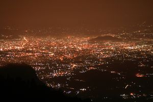 살렘 시, 예르카우드 언덕에서 바라본 모습