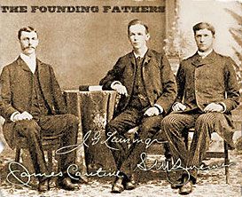 제임스 캔틴, J.G. 랜싱, 그리고 새뮤얼 즈웨이머, 미국 개혁 교회의 아라비아 선교의 설립자들