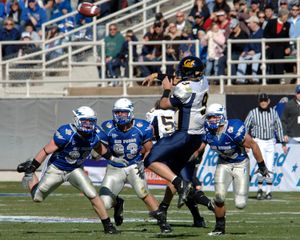 압박을 받고 있는 쿼터백