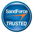 샌드포스 트러스티드 로고