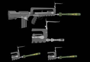 APAV 40 유탄의 직사 사격을 위한 조준기