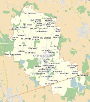 샤노샤트네의 지도