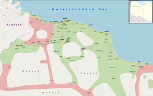 2019년 4월 LNA 공세 이전 서부 리비아 상황