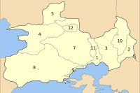 서아티키 현의 자치체