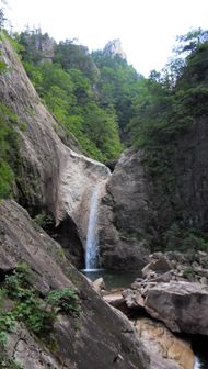 천불동계곡 천당폭포의 모습