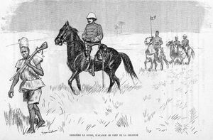 프랑스령 서아프리카의 삽화 (1890년)