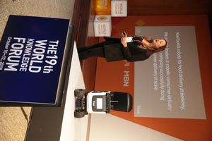 19차 포럼의 배달 로봇 세션