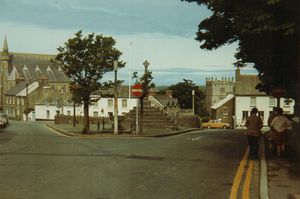 1971년 세인트데이비즈의 크로스 광장