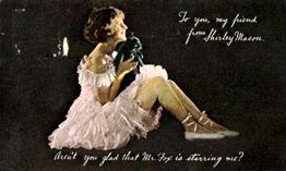 메이슨의 1920년 영화 Molly and I 홍보 엽서