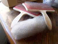 핸드카드로 만들어진 면 덩어리(로라그)